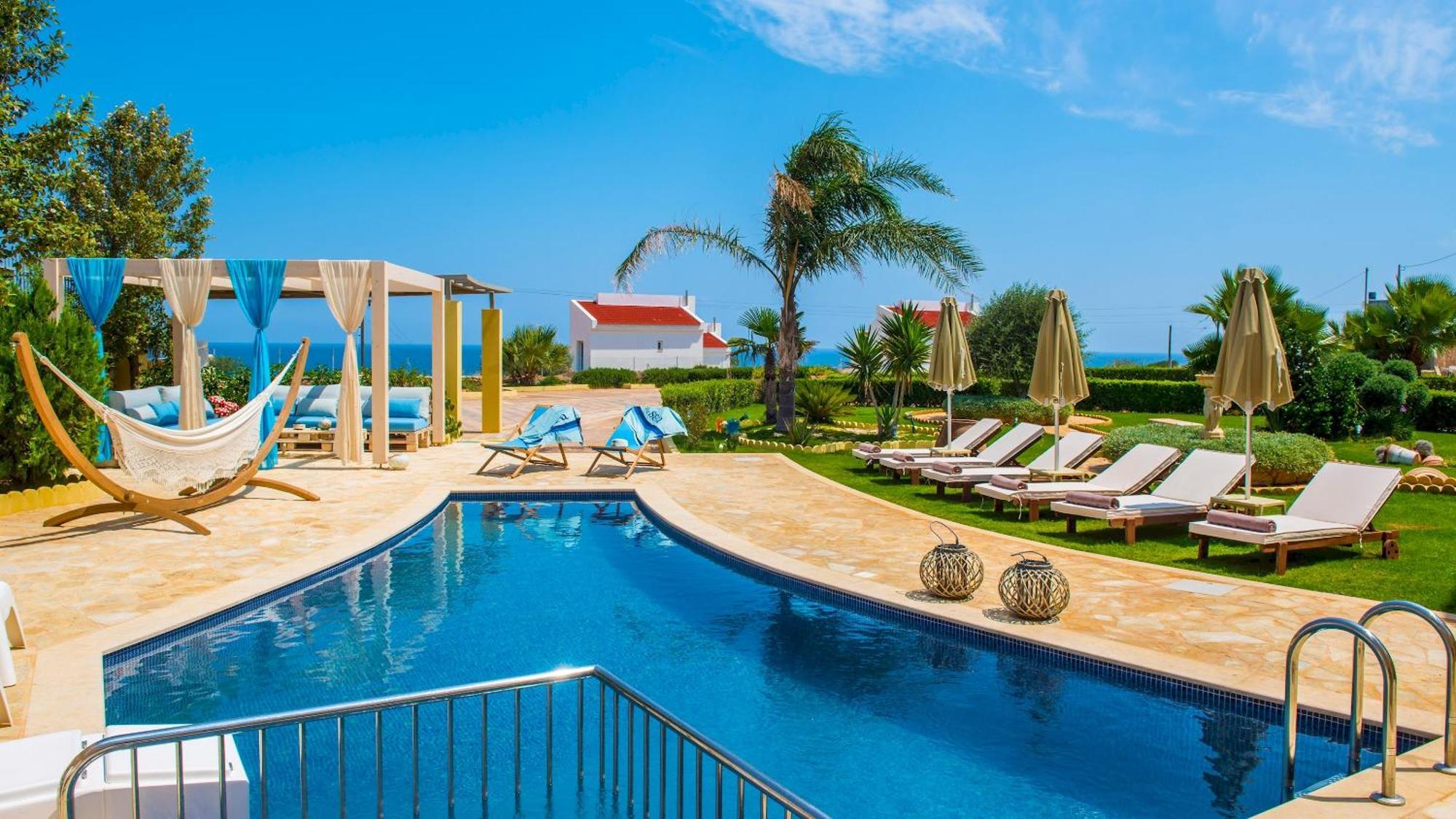 Azzuro Villa With Private Pool By Estia Hersonissos  Exteriér fotografie